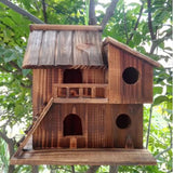 25*25*16 cm Wood Preservative Outdoor Birds Nest Cage
