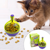 Interactive Cat IQ Treat Ball Toy
