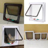 3 Size 4 Way Lockable Safe Flap Door