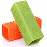Silicone Dogs Cats Hair Removal Soft Brush