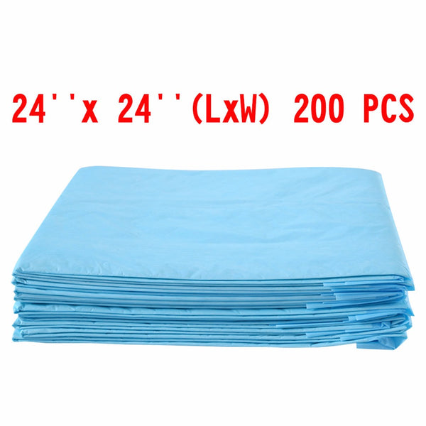 200 Pcs  Dog Wee Pee Training Piddle Pad