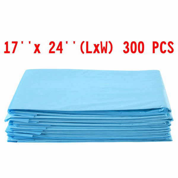 300 Pcs  Dog Wee Pee Training Piddle Pad