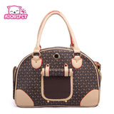 100% Leather Outdoor Travel Pet Carrier