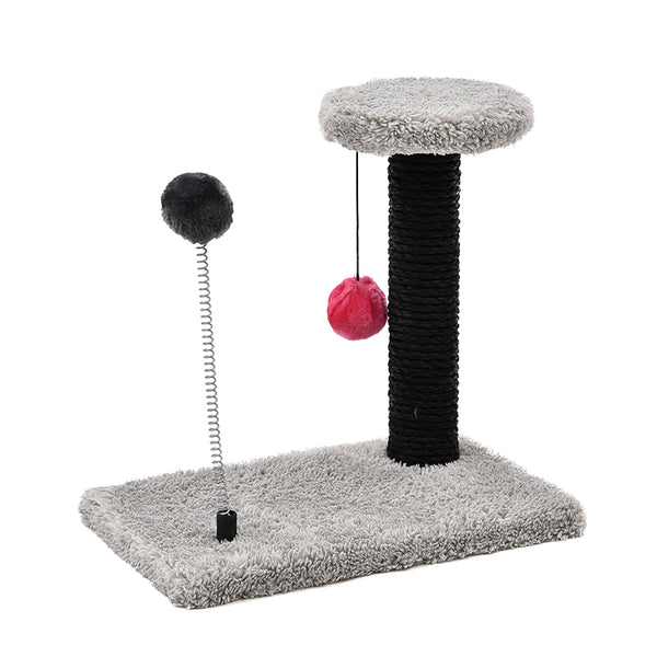 Short Fluff Stable Basement Scratching Post