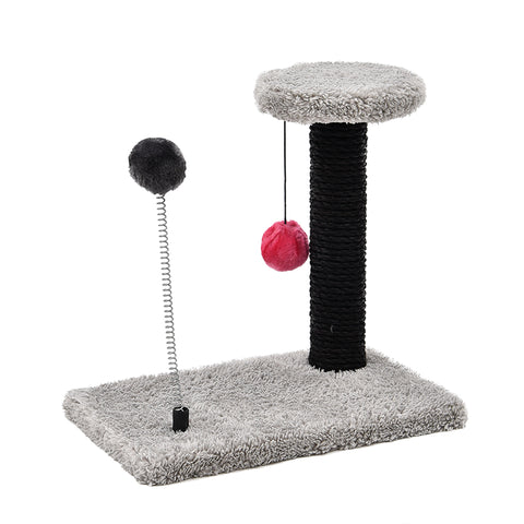 Short Fluff Stable Basement Scratching Post