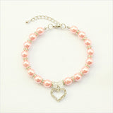 Handmade Pearl Pet Necklace Collar