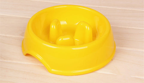 Anti Choke Pet Dog Cat Food Bowl