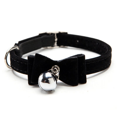 Elastic Bow With Bell Collar