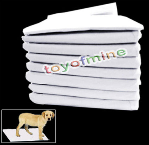 100 Pcs Pet Dog Training Wee Wee Pee Pads