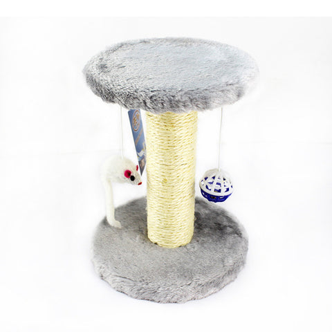 Cat Furniture Scratching Post Jumping Toy