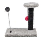 Short Fluff Stable Basement Scratching Post