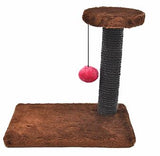 Short Fluff Stable Basement Scratching Post