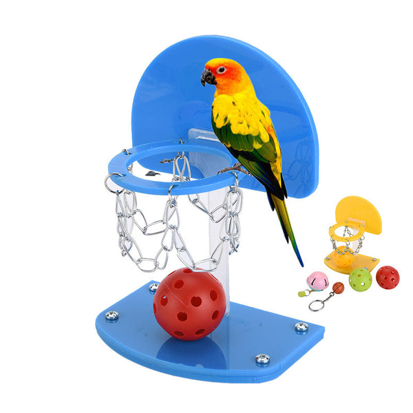 Mini Basketball Pet Bird Toy