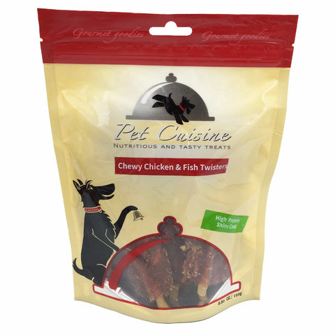 Pet Cuisine Chicken & Fish Twisters Puppies Chewy Snacks
