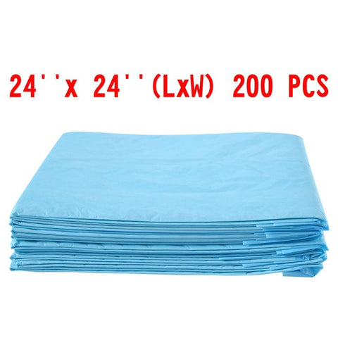 200 Pcs  Dog Wee Pee Training Piddle Pad