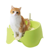 Sand Plastic Cat Litter Tray Restroom