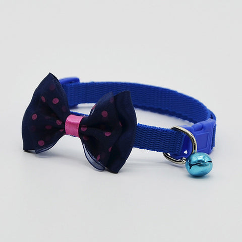 Cute Pets Adjustable Polyester Collar