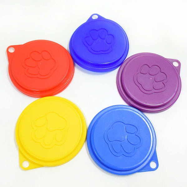10Pieces Pet Plastic Canned Cover