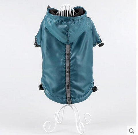 Reflective Fleece Liner Warm Hooded Jacket