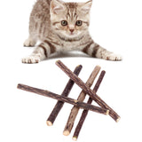 5 Pcs Pure Natural Catnip Dental Care Sticks