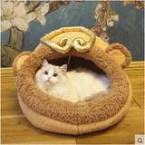 Cute Warm Fleece Kennel Pet House