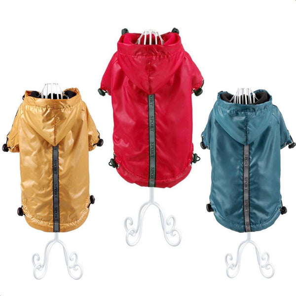 Reflective Fleece Liner Warm Hooded Jacket