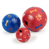 Rotatable Rubber pet Interactive ball toy