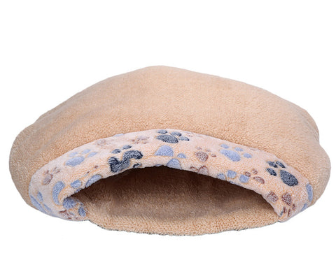 Cute Paw Print Warm Thick Soft Litter