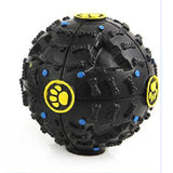 Dog Food Dispenser Squeaky Giggle Ball Toy