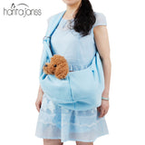 Hands-Free Reversible Small Dog Cat Sling Carrier
