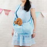 Hands-Free Reversible Small Dog Cat Sling Carrier