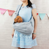 Hands-Free Reversible Small Dog Cat Sling Carrier