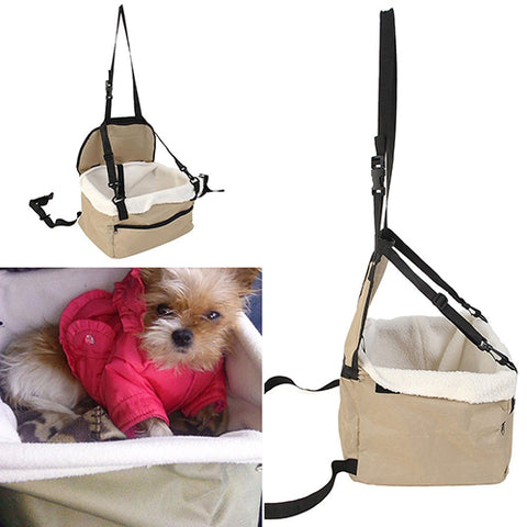 Soft Pet Dog Puppy Cat Kitty Car Seat Booster