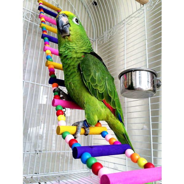 Bird Colorful Climbing Ladder Toy