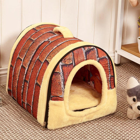 Travel Pet Bed Bag House