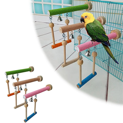 Puzzle Biting and Climbing Swing Stand