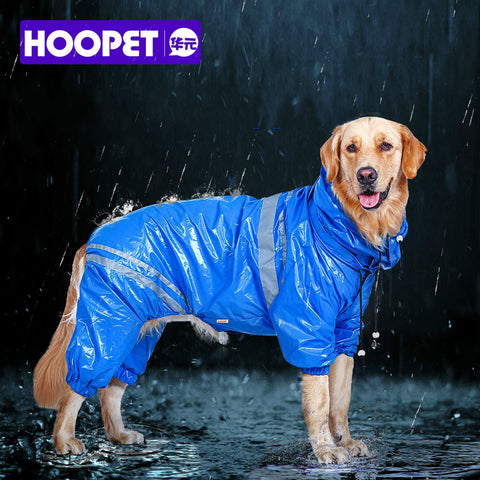 Waterproof Raincoat For Big Dogs