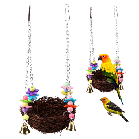 Hanging Nest Basket Cage