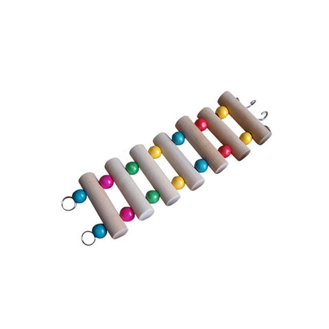 Flexible Wooden Birds Hamster Swing Climbing Ladder