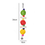 Bird Bites Climb Chew Toy Hanging Parakeet