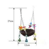 Bird Bites Climb Chew Toy Hanging Parakeet