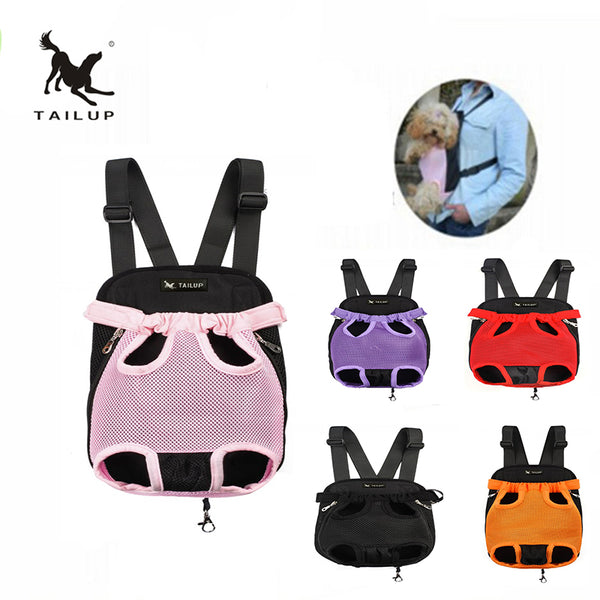 Double Shoulder Dog Cat Puppies Travel Backpack