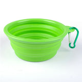 Silicone Collapsible  Water Dish Feeder