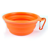 Silicone Collapsible  Water Dish Feeder