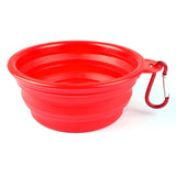 Silicone Collapsible  Water Dish Feeder