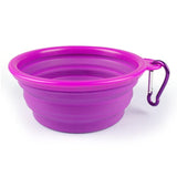 Silicone Collapsible  Water Dish Feeder