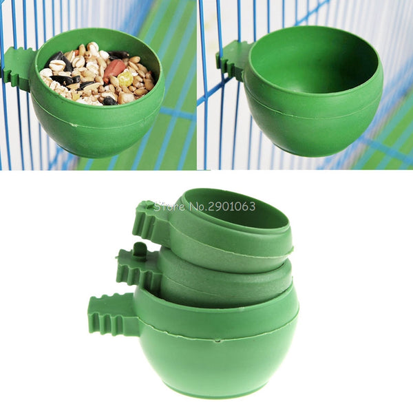 Birds Food Water Bowl