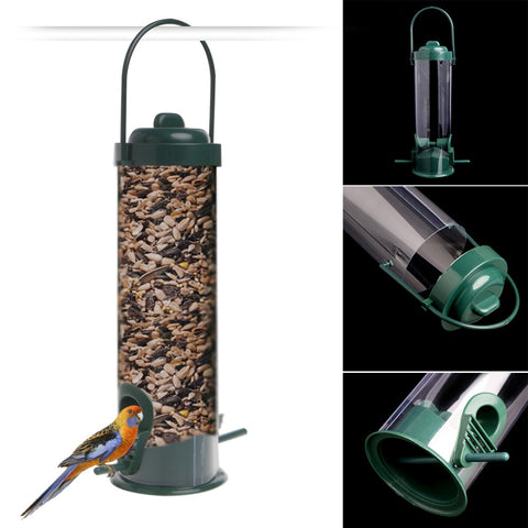 Glass Perspex Window Bird Feeder