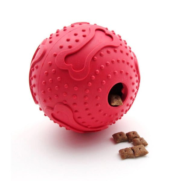 Drain Food Treat Chew Ball Toy
