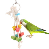 Colorful Cockatiel Bird Bite Toy